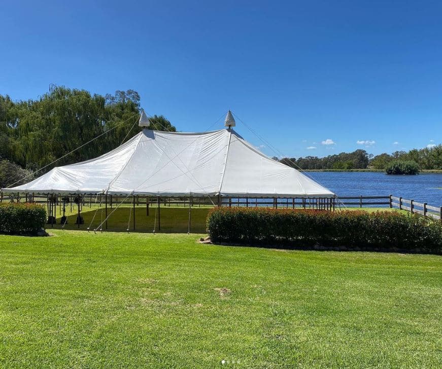 Peg & Pole Marquee — Party Supplies in Wagga Wagga, NSW