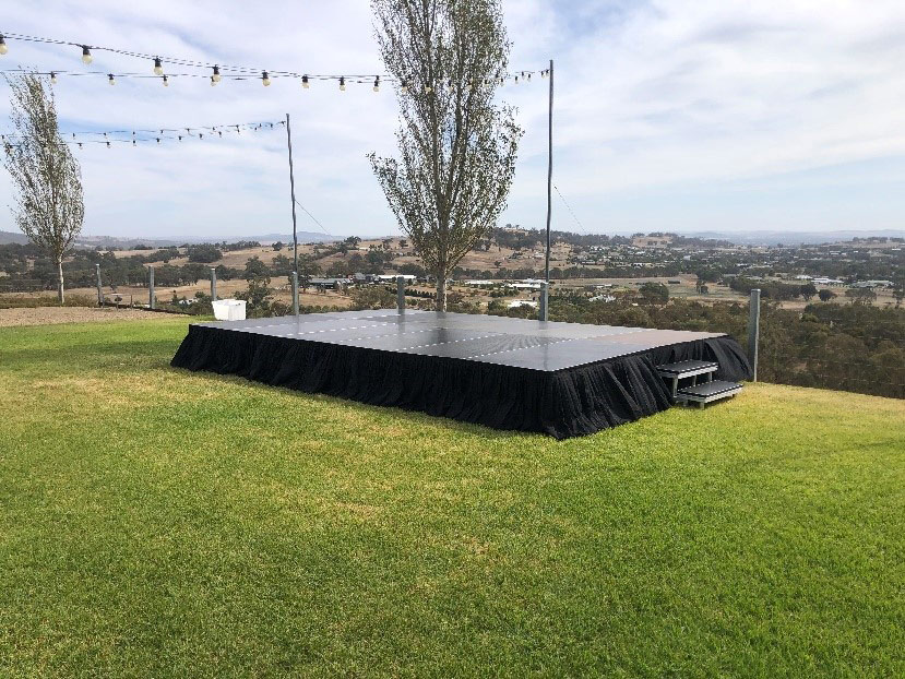 Outdoor Stage — Party Supplies in Wagga Wagga, NSW