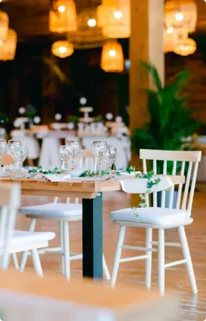 Wedding Reception Tables — Party Supplies in Wagga Wagga, NSW